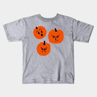 Cute Pumpkins Kids T-Shirt